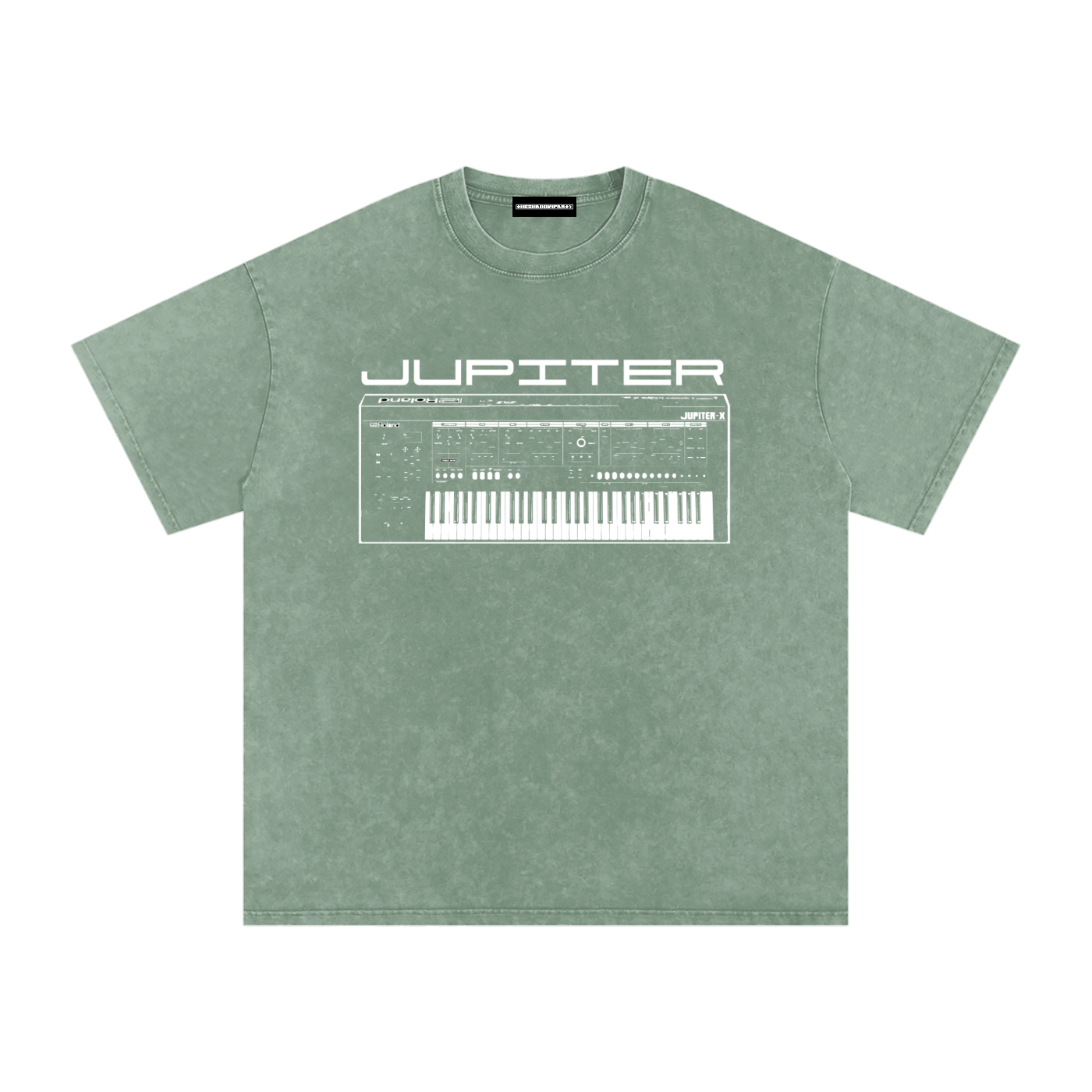 Jupiter Snow Washed Oversized Cotton T-Shirt