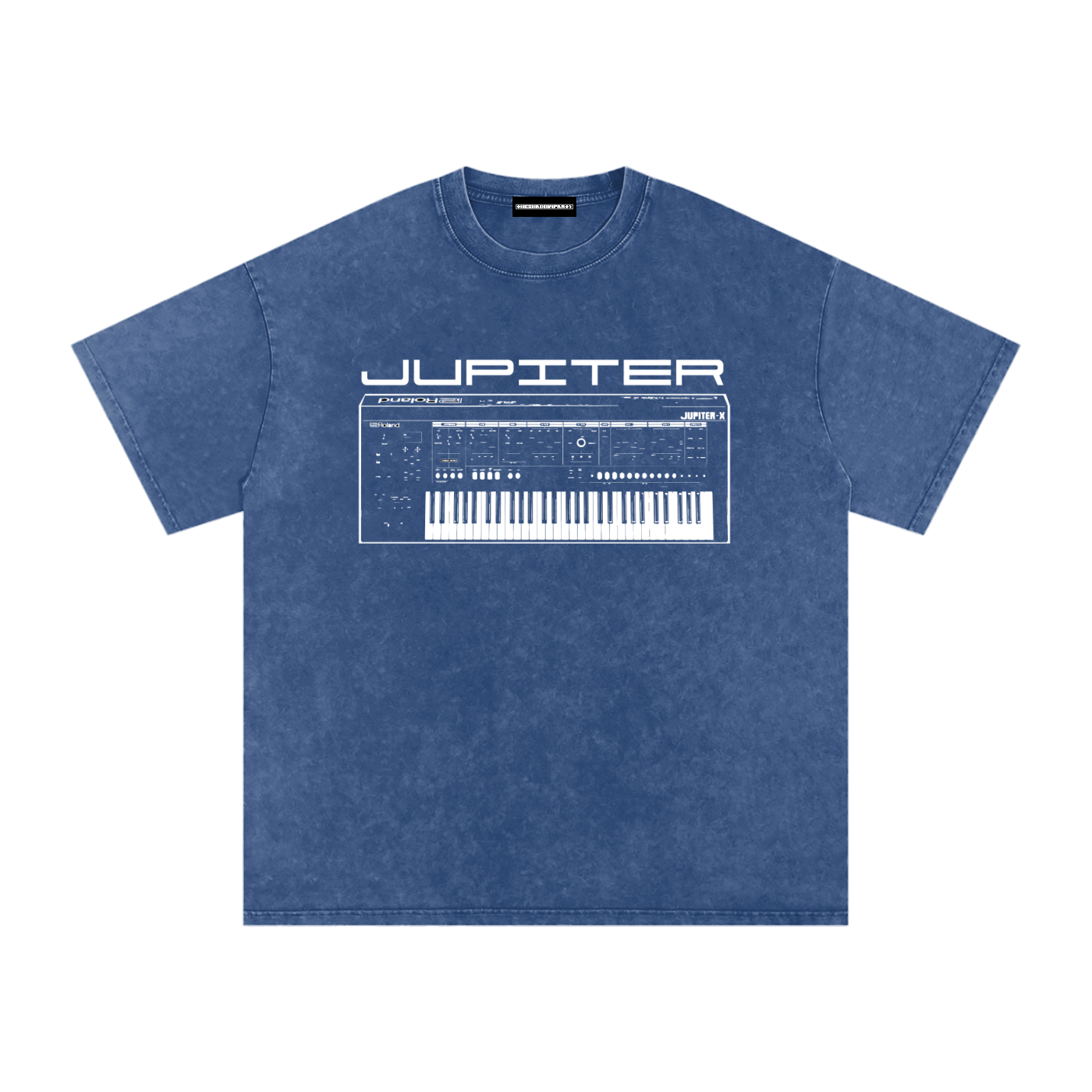Jupiter Snow Washed Oversized Cotton T-Shirt