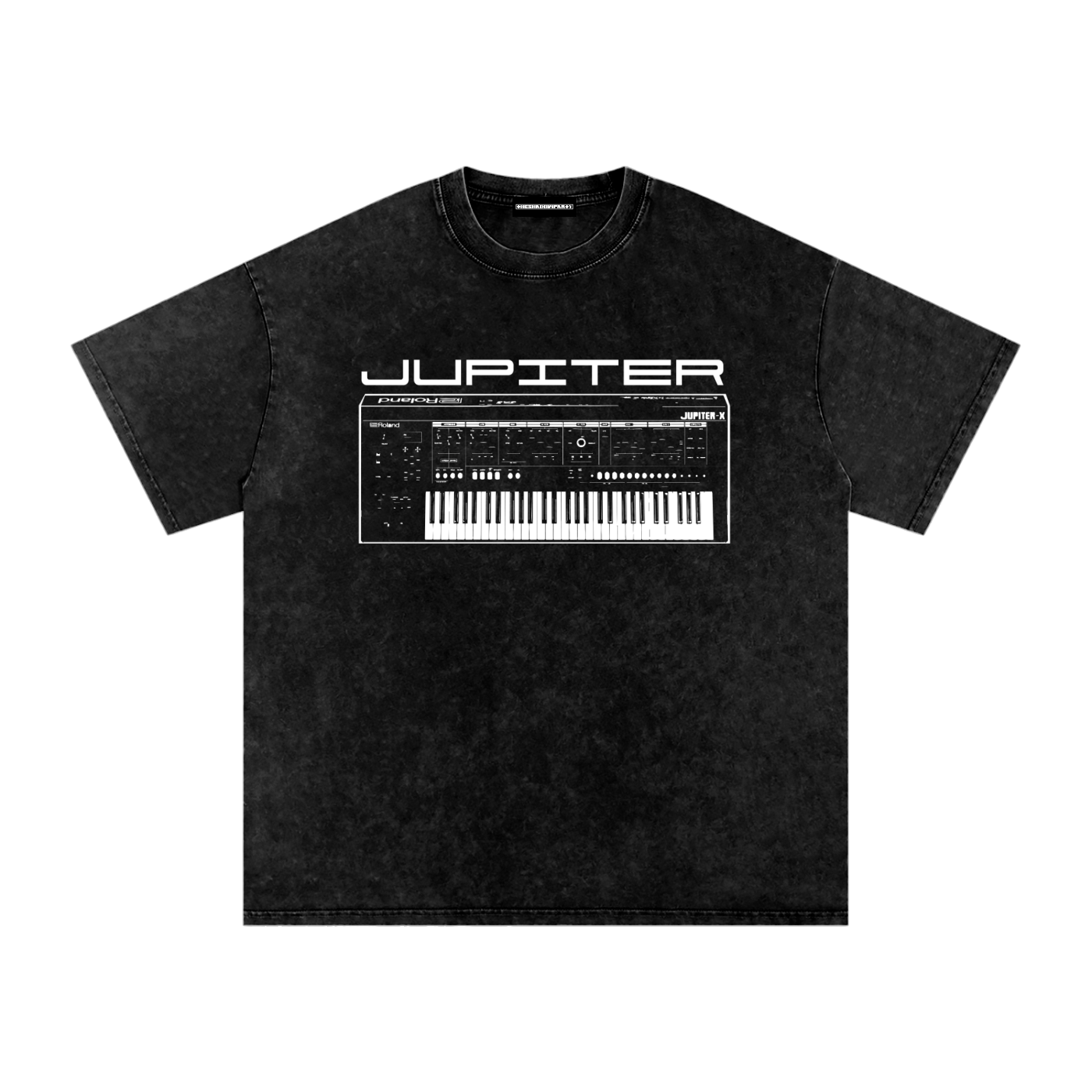 Jupiter Snow Washed Oversized Cotton T-Shirt