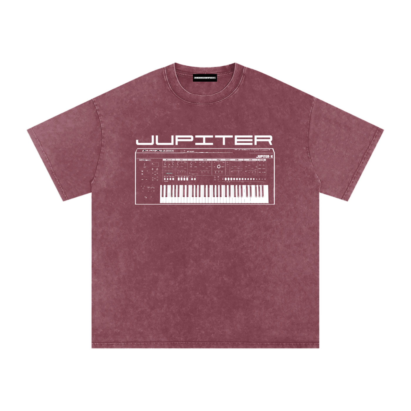 Jupiter Snow Washed Oversized Cotton T-Shirt
