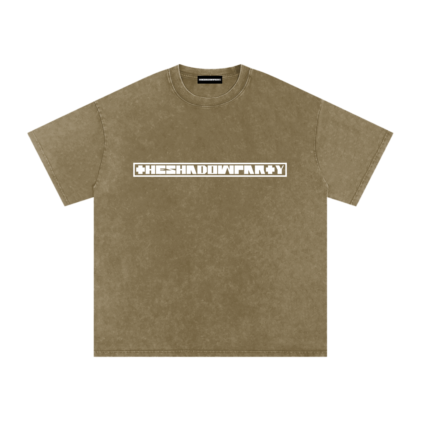 The Shadow Party Bogo Snow Washed Oversized Cotton T-Shirt