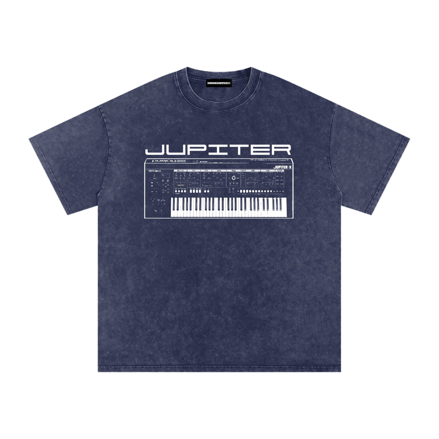 Jupiter Snow Washed Oversized Cotton T-Shirt