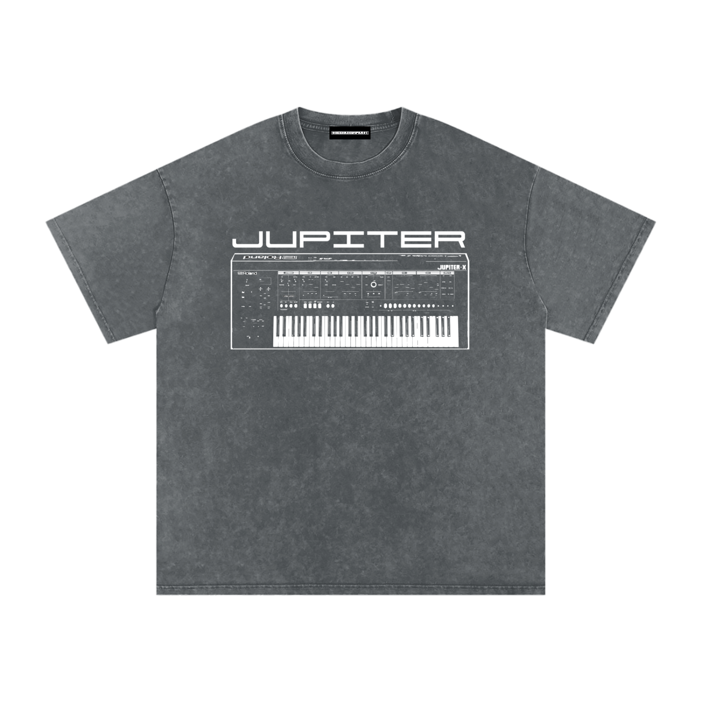 Jupiter Snow Washed Oversized Cotton T-Shirt