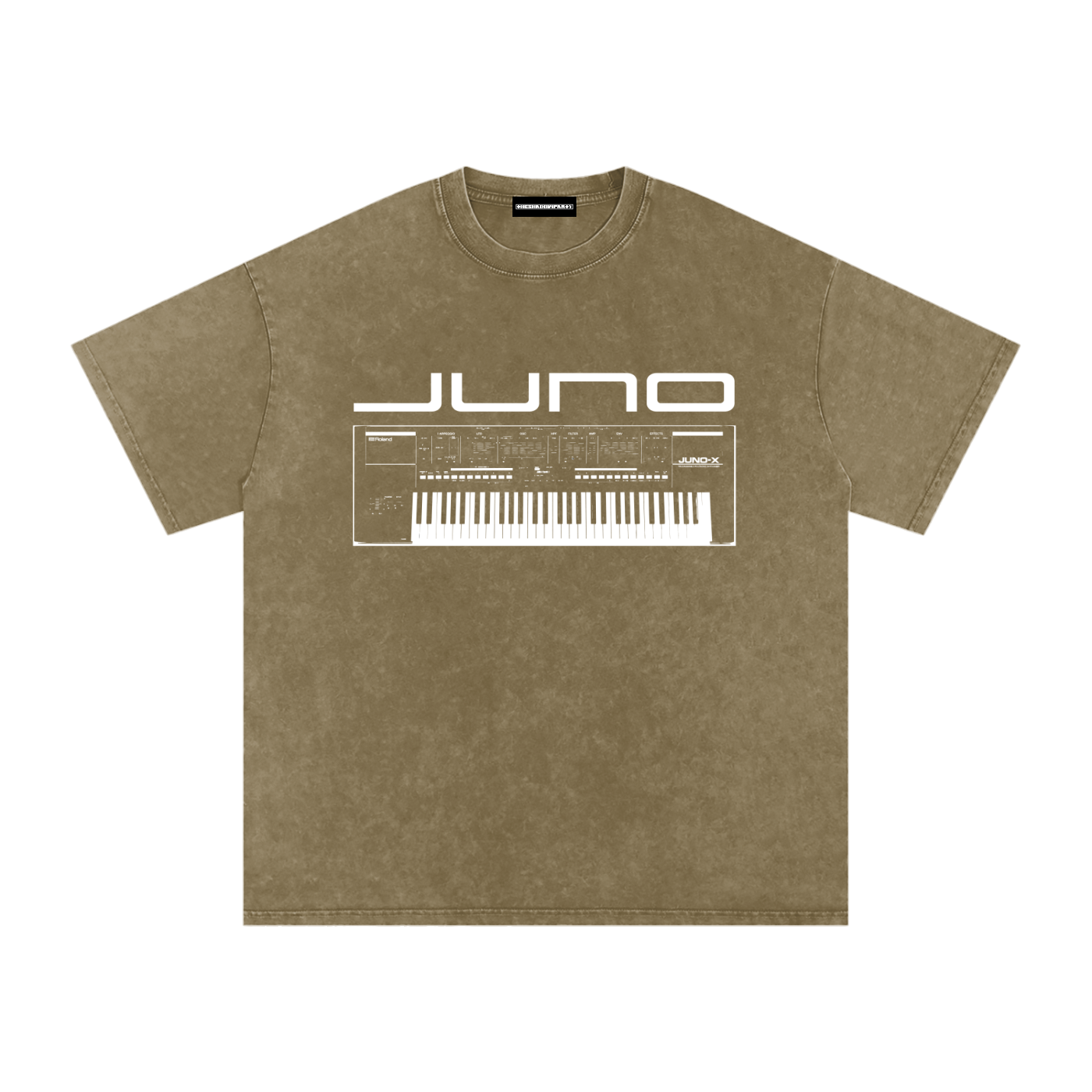 Juno Snow Washed Oversized Cotton T-Shirt